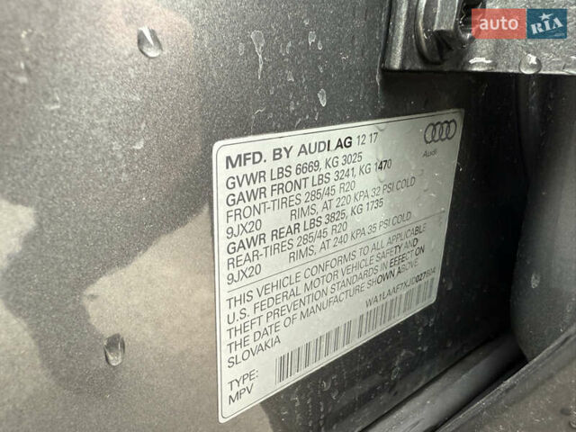 Серый Ауди Ку 7, объемом двигателя 3 л и пробегом 123 тыс. км за 33800 $, фото 20 на Automoto.ua