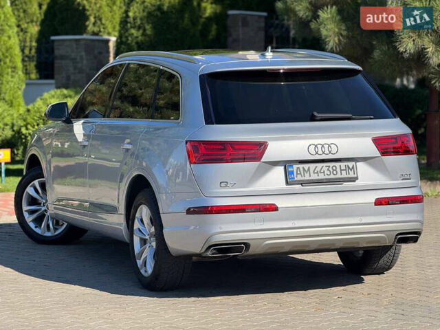 Ауди Ку 7 2017 в Одессе на Automoto.ua Серый Ауди Ку 7, объемом двигателя 3 л и пробегом 81 тыс. км за 27500 $, фото 13 на Automoto.ua
