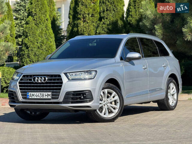 Ауди Ку 7 2017 в Одессе на Automoto.ua Серый Ауди Ку 7, объемом двигателя 3 л и пробегом 81 тыс. км за 27500 $, фото 2 на Automoto.ua