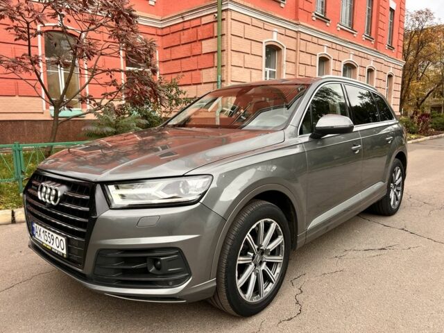 Ауди Ку 7 2017 в Харькове на Automoto.ua Серый Ауди Ку 7, объемом двигателя 3 л и пробегом 85 тыс. км за 27000 $, фото 3 на Automoto.ua