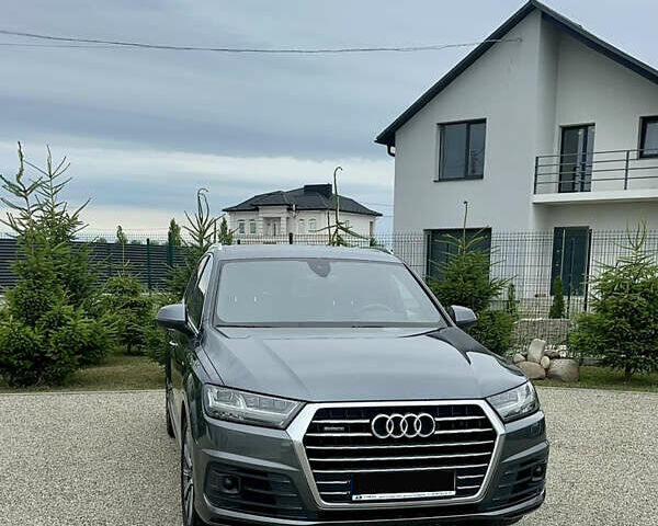 Ауди Ку 7 2018 в Тернополе на Automoto.ua Серый Ауди Ку 7, объемом двигателя 2.97 л и пробегом 195 тыс. км за 39500 $, фото 9 на Automoto.ua