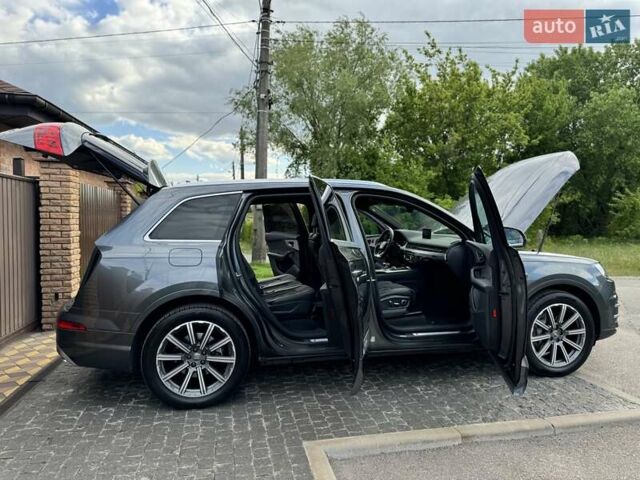 Сірий Ауді Ку 7, об'ємом двигуна 2.97 л та пробігом 130 тис. км за 48000 $, фото 28 на Automoto.ua