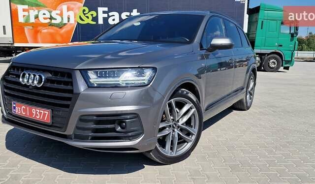 Ауди Ку 7 2018 в Тернополе на Automoto.ua Серый Ауди Ку 7, объемом двигателя 2.97 л и пробегом 147 тыс. км за 49999 $, фото 35 на Automoto.ua