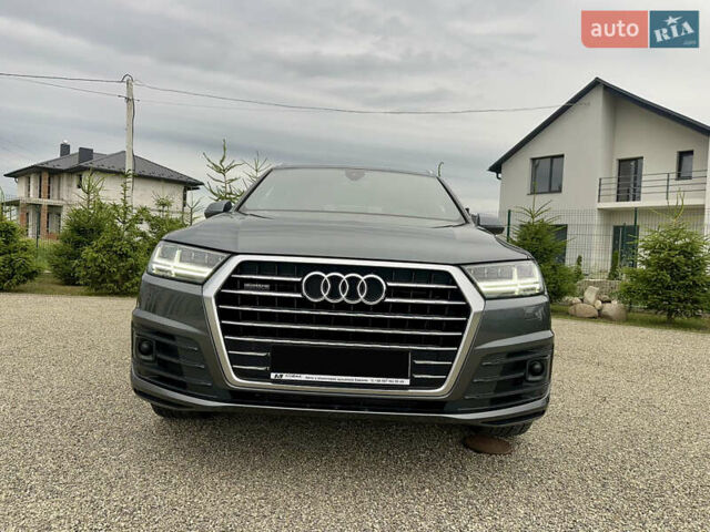 Ауди Ку 7 2018 в Тернополе на Automoto.ua Серый Ауди Ку 7, объемом двигателя 2.97 л и пробегом 195 тыс. км за 39500 $, фото 17 на Automoto.ua