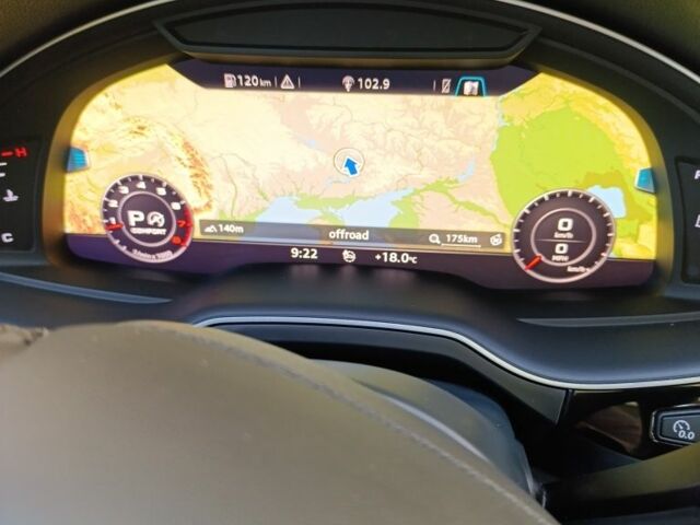 Сірий Ауді Ку 7, об'ємом двигуна 3 л та пробігом 131 тис. км за 36500 $, фото 12 на Automoto.ua