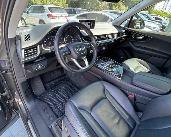 Ауді Ку 7 2018 у Львові на Automoto.ua Сірий Ауді Ку 7, об'ємом двигуна 3 л та пробігом 104 тис. км за 28000 $, фото 14 на Automoto.ua