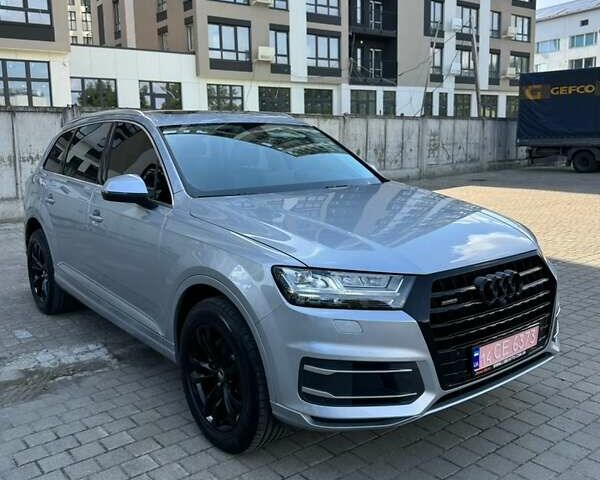 Ауді Ку 7 2018 у Львові на Automoto.ua Сірий Ауді Ку 7, об'ємом двигуна 3 л та пробігом 105 тис. км за 30500 $, фото 7 на Automoto.ua