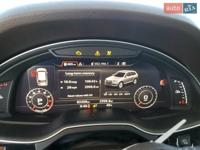 Сірий Ауді Ку 7, об'ємом двигуна 3 л та пробігом 134 тис. км за 9200 $, фото 8 на Automoto.ua