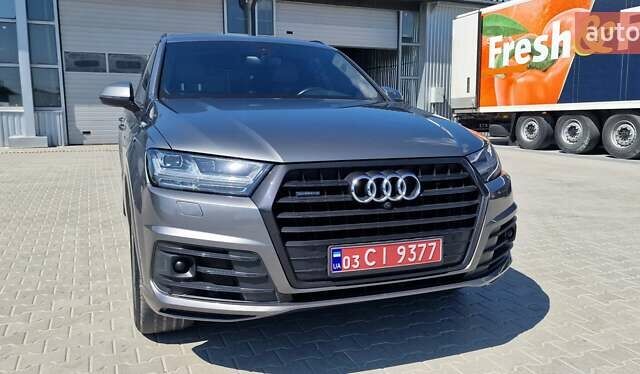 Ауди Ку 7 2018 в Тернополе на Automoto.ua Серый Ауди Ку 7, объемом двигателя 2.97 л и пробегом 147 тыс. км за 49999 $, фото 5 на Automoto.ua