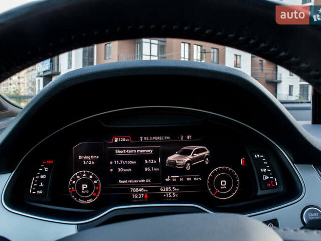 Сірий Ауді Ку 7, об'ємом двигуна 3 л та пробігом 78 тис. км за 33300 $, фото 1 на Automoto.ua