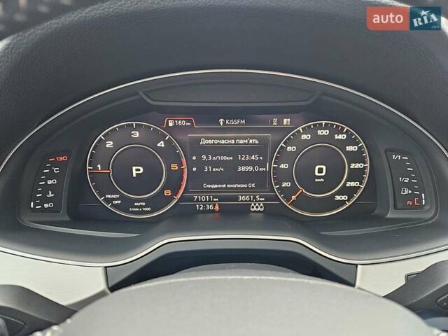 Сірий Ауді Ку 7, об'ємом двигуна 2.97 л та пробігом 71 тис. км за 52490 $, фото 41 на Automoto.ua