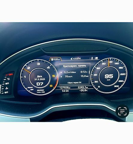 Сірий Ауді Ку 7, об'ємом двигуна 3 л та пробігом 130 тис. км за 38900 $, фото 6 на Automoto.ua