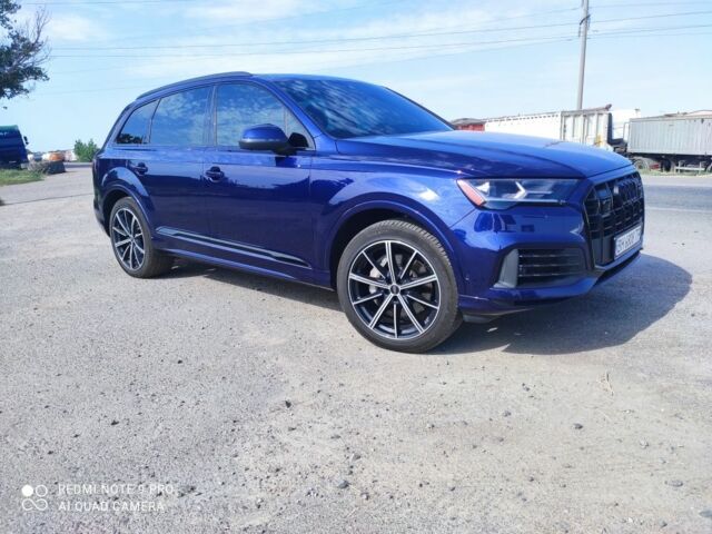 Синий Ауди Ку 7, объемом двигателя 3 л и пробегом 96 тыс. км за 1471 $, фото 3 на Automoto.ua