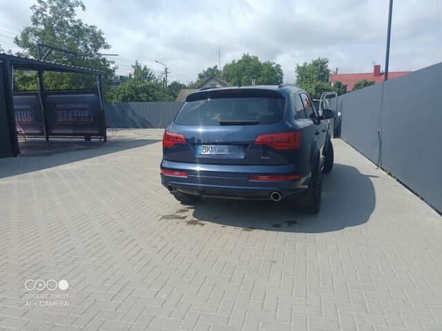 Синий Ауди Ку 7, объемом двигателя 3 л и пробегом 300 тыс. км за 8000 $, фото 3 на Automoto.ua