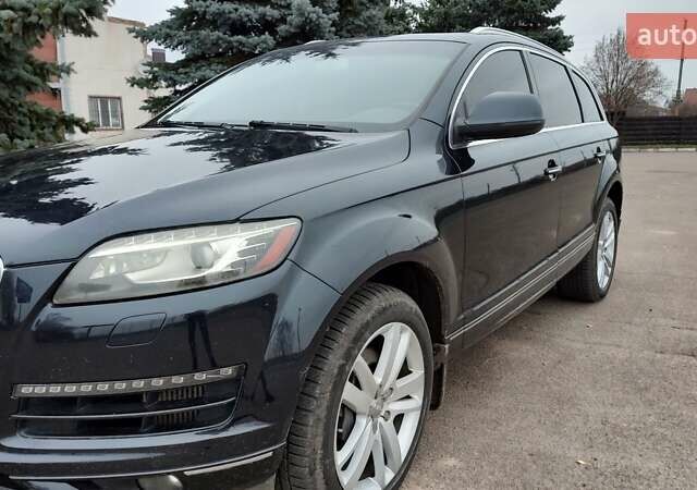 Синий Ауди Ку 7, объемом двигателя 3 л и пробегом 206 тыс. км за 21500 $, фото 5 на Automoto.ua