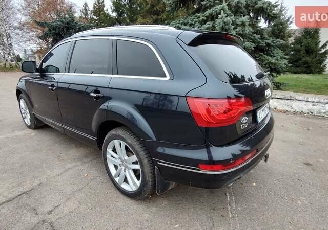 Синий Ауди Ку 7, объемом двигателя 3 л и пробегом 206 тыс. км за 21500 $, фото 2 на Automoto.ua