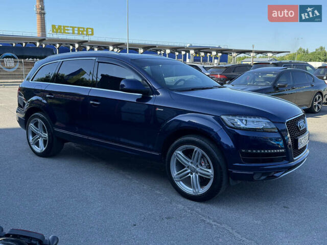Синий Ауди Ку 7, объемом двигателя 3 л и пробегом 231 тыс. км за 13500 $, фото 5 на Automoto.ua