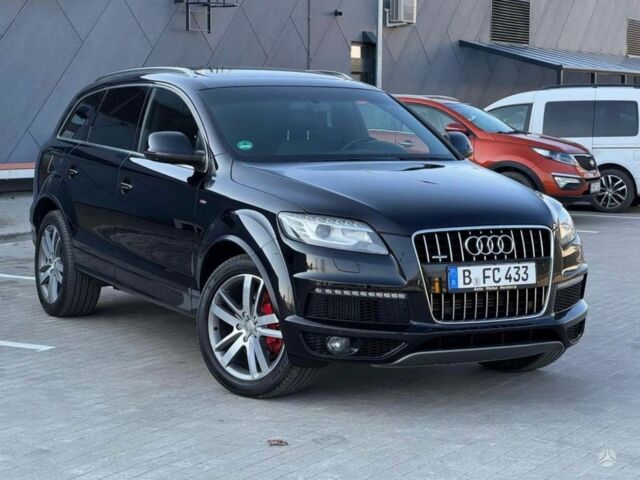 Синий Ауди Ку 7, объемом двигателя 3 л и пробегом 280 тыс. км за 13300 $, фото 2 на Automoto.ua