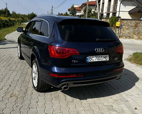 Ауди Ку 7 2011 в Львове на Automoto.ua Синий Ауди Ку 7, объемом двигателя 2.97 л и пробегом 295 тыс. км за 16500 $, фото 3 на Automoto.ua