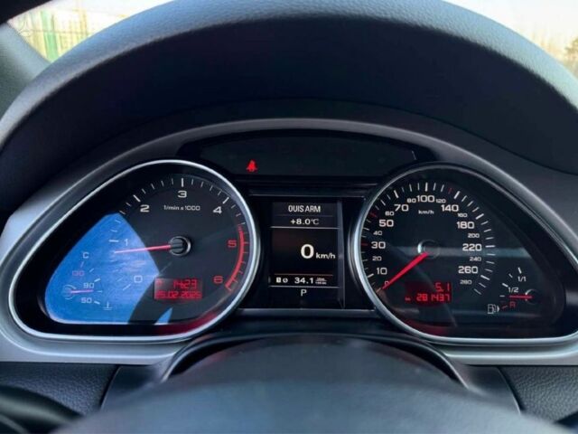 Синий Ауди Ку 7, объемом двигателя 3 л и пробегом 280 тыс. км за 13300 $, фото 14 на Automoto.ua