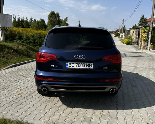 Ауди Ку 7 2011 в Львове на Automoto.ua Синий Ауди Ку 7, объемом двигателя 2.97 л и пробегом 295 тыс. км за 16500 $, фото 4 на Automoto.ua
