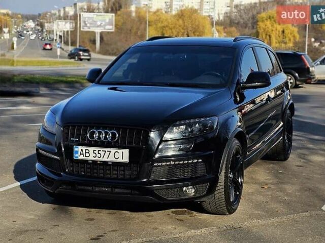 Синий Ауди Ку 7, объемом двигателя 3 л и пробегом 200 тыс. км за 18500 $, фото 3 на Automoto.ua