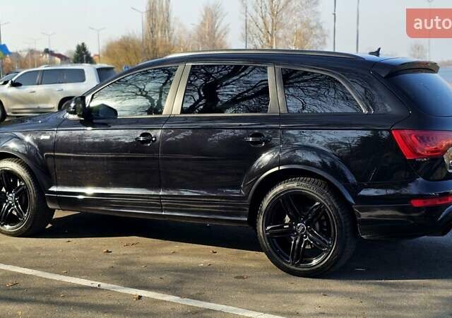 Синий Ауди Ку 7, объемом двигателя 3 л и пробегом 200 тыс. км за 18500 $, фото 7 на Automoto.ua