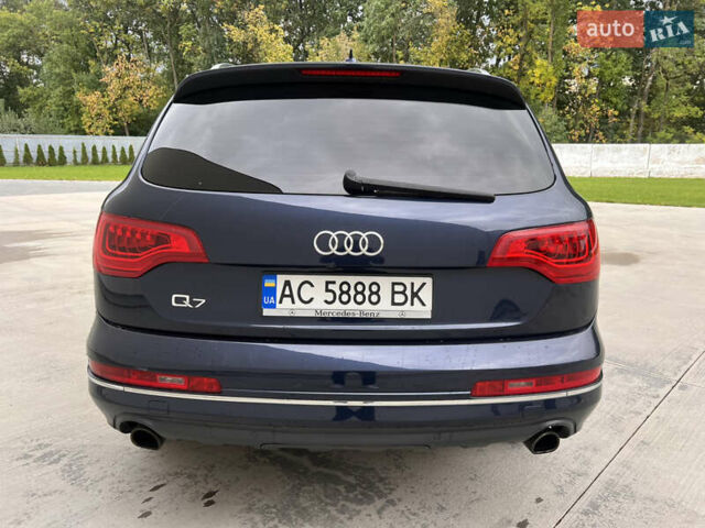 Синий Ауди Ку 7, объемом двигателя 3 л и пробегом 139 тыс. км за 14500 $, фото 4 на Automoto.ua