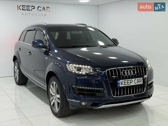 Синий Ауди Ку 7, объемом двигателя 3 л и пробегом 106 тыс. км за 15500 $, фото 6 на Automoto.ua