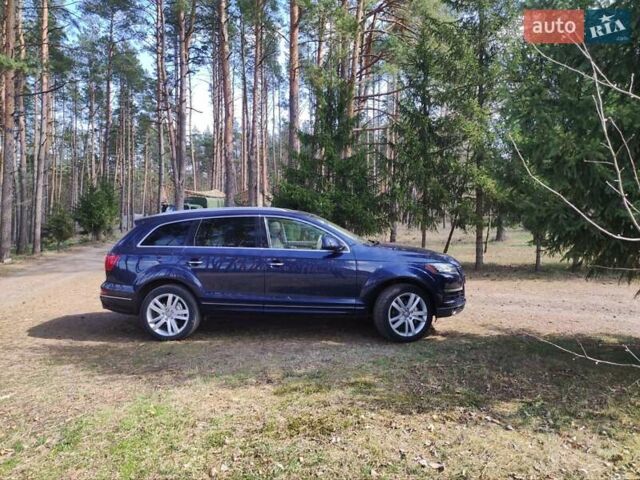 Синий Ауди Ку 7, объемом двигателя 3 л и пробегом 195 тыс. км за 13000 $, фото 3 на Automoto.ua