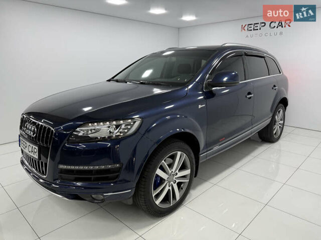 Синий Ауди Ку 7, объемом двигателя 3 л и пробегом 106 тыс. км за 15500 $, фото 4 на Automoto.ua