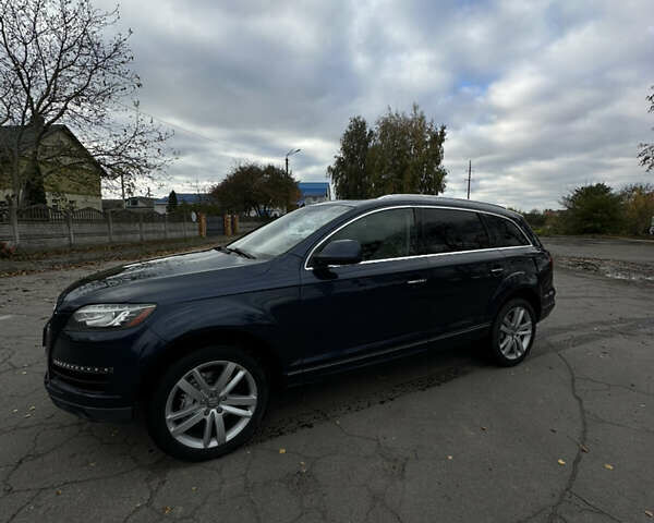 Синий Ауди Ку 7, объемом двигателя 3 л и пробегом 200 тыс. км за 15500 $, фото 4 на Automoto.ua
