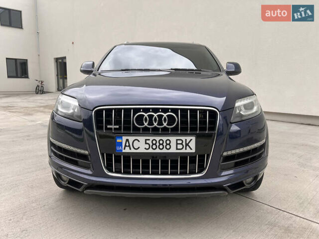 Синий Ауди Ку 7, объемом двигателя 3 л и пробегом 139 тыс. км за 14500 $, фото 1 на Automoto.ua
