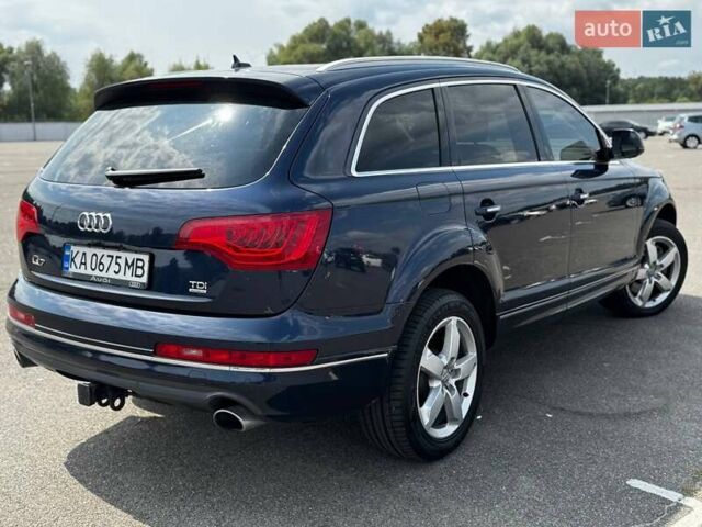 Ауди Ку 7 2013 в Киеве на Automoto.ua Синий Ауди Ку 7, объемом двигателя 3 л и пробегом 299 тыс. км за 15900 $, фото 4 на Automoto.ua