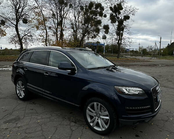 Синий Ауди Ку 7, объемом двигателя 3 л и пробегом 200 тыс. км за 15500 $, фото 2 на Automoto.ua