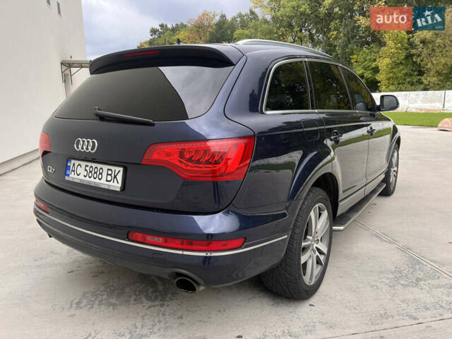 Синий Ауди Ку 7, объемом двигателя 3 л и пробегом 139 тыс. км за 14500 $, фото 5 на Automoto.ua