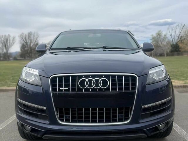 Синий Ауди Ку 7, объемом двигателя 3 л и пробегом 87 тыс. км за 3900 $, фото 1 на Automoto.ua