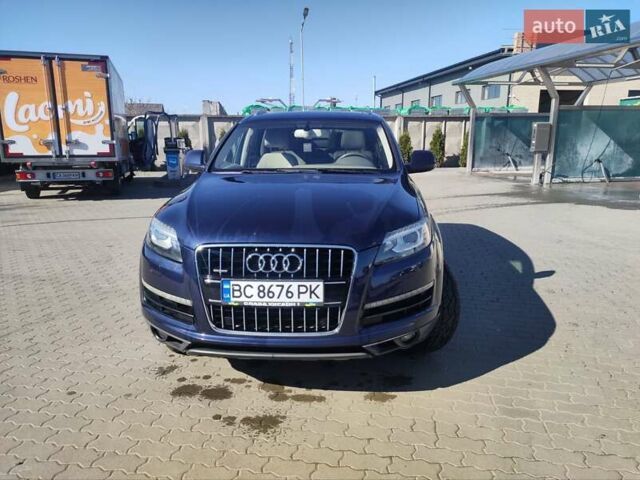 Синий Ауди Ку 7, объемом двигателя 3 л и пробегом 195 тыс. км за 13000 $, фото 6 на Automoto.ua