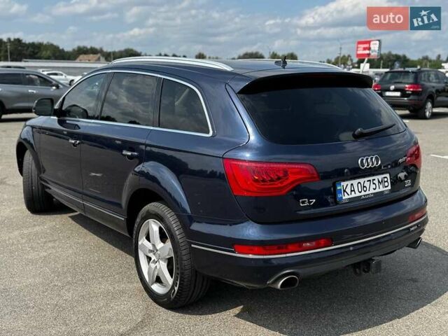Ауди Ку 7 2013 в Киеве на Automoto.ua Синий Ауди Ку 7, объемом двигателя 3 л и пробегом 299 тыс. км за 15900 $, фото 7 на Automoto.ua