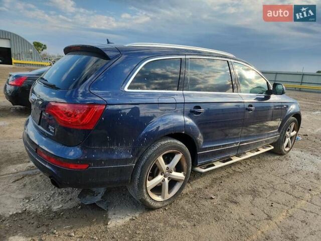 Синий Ауди Ку 7, объемом двигателя 3 л и пробегом 89 тыс. км за 1800 $, фото 2 на Automoto.ua