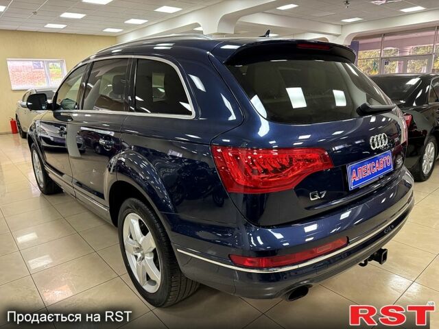 Ауди Ку 7 2014 в Кропивницком (Кировограде) на Automoto.ua Синий Ауди Ку 7, объемом двигателя 3 л и пробегом 189 тыс. км за 16700 $, фото 3 на Automoto.ua