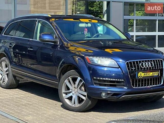 Синий Ауди Ку 7, объемом двигателя 2.97 л и пробегом 260 тыс. км за 18000 $, фото 6 на Automoto.ua