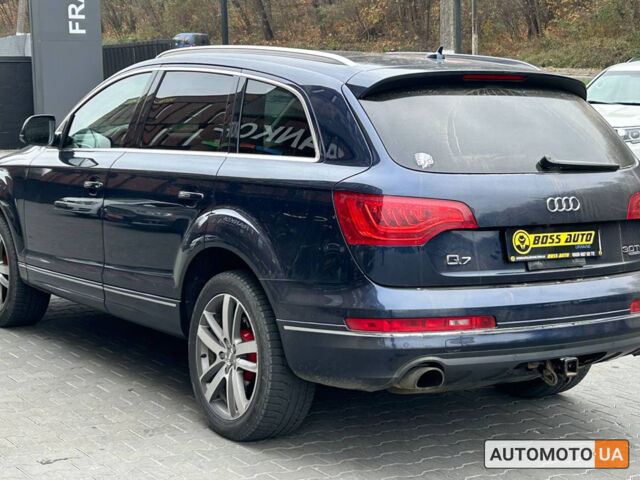 Синий Ауди Ку 7, объемом двигателя 3 л и пробегом 176 тыс. км за 18000 $, фото 3 на Automoto.ua