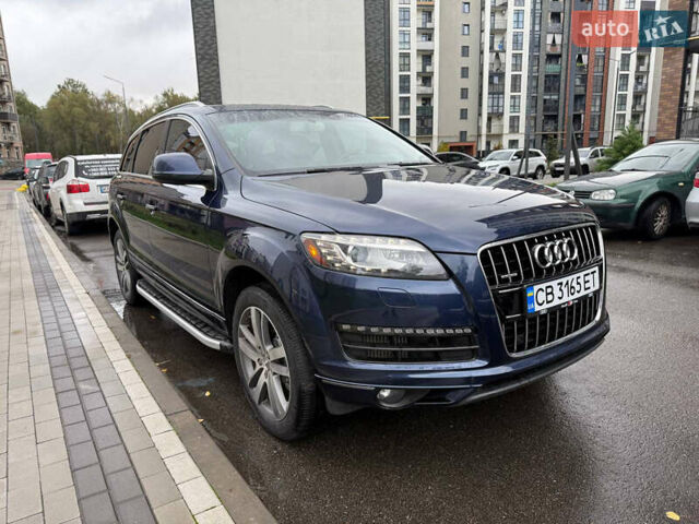 Синий Ауди Ку 7, объемом двигателя 3 л и пробегом 270 тыс. км за 16800 $, фото 1 на Automoto.ua