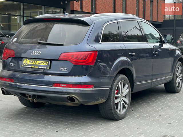 Ауди Ку 7 2014 в Черновцах на Automoto.ua Синий Ауди Ку 7, объемом двигателя 3 л и пробегом 176 тыс. км за 17500 $, фото 5 на Automoto.ua