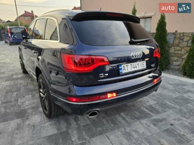 Синий Ауди Ку 7, объемом двигателя 3 л и пробегом 129 тыс. км за 13999 $, фото 1 на Automoto.ua