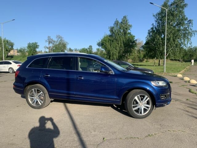 Синий Ауди Ку 7, объемом двигателя 3 л и пробегом 184 тыс. км за 15700 $, фото 1 на Automoto.ua