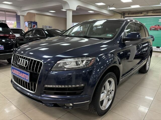 Синий Ауди Ку 7, объемом двигателя 3 л и пробегом 189 тыс. км за 15700 $, фото 2 на Automoto.ua