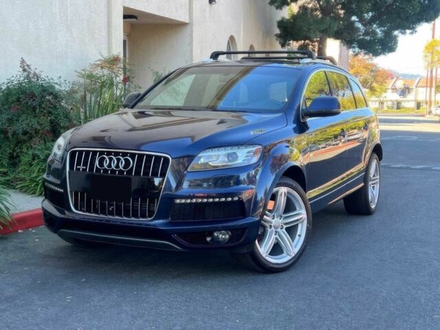 Синий Ауди Ку 7, объемом двигателя 3 л и пробегом 84 тыс. км за 14000 $, фото 2 на Automoto.ua