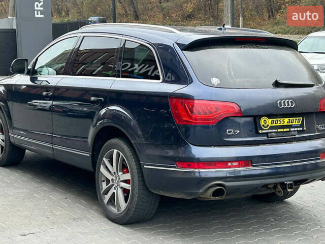 Ауди Ку 7 2014 в Черновцах на Automoto.ua Синий Ауди Ку 7, объемом двигателя 3 л и пробегом 176 тыс. км за 17500 $, фото 3 на Automoto.ua